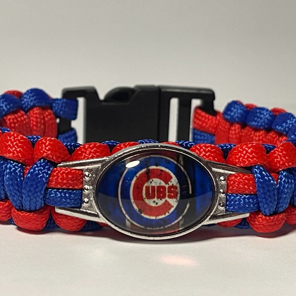 Chicago Cubs MLB Paracord Bracelet NEW